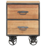 Bedside Cabinet 40x30x51 cm Solid Reclaimed Wood 323513