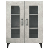 Sideboard Concrete Grey 69.5x34x90 cm Engineered Wood 812127