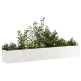 Planter 280x40x40 cm Stainless Steel 860693