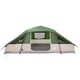 Family Tent with Rainfly Water-resistant Green 10-Person 42042198