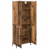 Highboard Old Wood 69.5 x 34 x 180 cm Engineered Wood 3415636