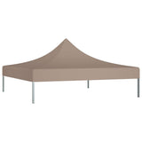 Party Tent Roof 3x3 m Taupe 270 g/m 315321