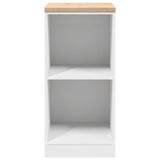 Garage Storage Cabinet White 40x51x85 cm Solid Wood Pine 860535