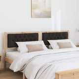 Headboard Other Brown and black 180 cm Solid pine wood 878996