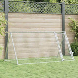 Chicken Cage Silver 200x105x91 cm Galvanised Steel 172557