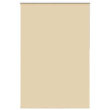 ZNTS Roller Blind Blackout Beige 160x210 cm Fabric Width 156.6 cm Polyester 4010802