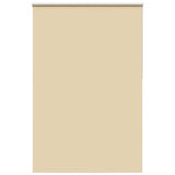 Roller Blind Blackout Beige 150x230 cm Fabric Width 146.6 cm Polyester 4010826