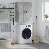 Wall Mounted Cabinet Concrete Grey 69.5x34x90 cm Engineered Wood 830384