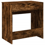 Dressing Table with Mirror Smoked Oak 73x46.5x120 cm 848224
