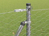 Welded Wire Fence with Concrete Base 10 x 1.4 m 3353773