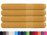 Towels "FROGN" 4 pcs Gold 100x200 cm 360 gsm 136819