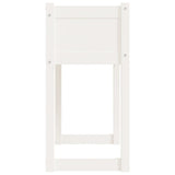 Planter White 78x40x81 cm Solid Wood Pine 822133