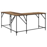 Desk Old Wood 149 x 149 x 75 cm Engineered Wood 882862
