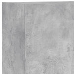 5 Piece TV Wall Units Concrete Grey Engineered Wood 3216460