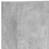 5 Piece TV Wall Units Concrete Grey Engineered Wood 3216460