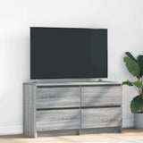 TV Cabinet Grey Sonoma 100x35x54 cm Engineered Wood 861801