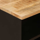TV Cabinet with Drawer Brown 80 x 33 x 46 cm Solid Mango Wood 4018313