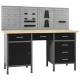 Workbench with Four Wall Panels 3053429