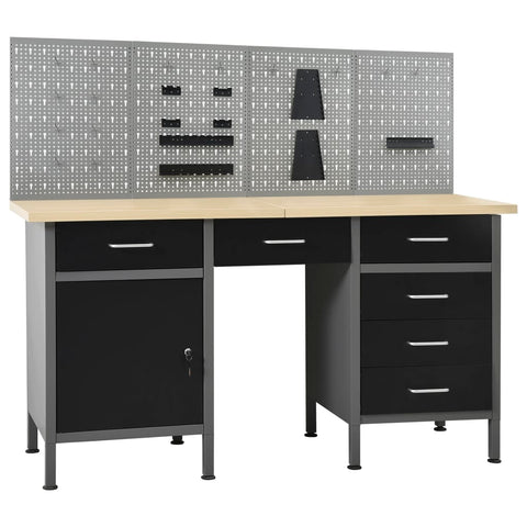 Workbench with Four Wall Panels 3053429
