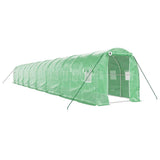 Greenhouse with Steel Frame Green 32 m 16x2x2 m 3188023
