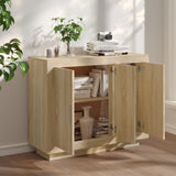 Sideboard Sonoma Oak 92x35x75 cm Engineered Wood 811838