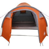 Dome Tent Dome with Roof Grey and Orange 384 x 254 x 170 cm 42001013