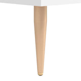 Highboard White 69.5x34x180 cm Engineered Wood 3189941