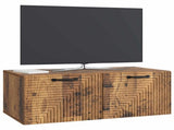 Wall-Mounted TV Cabinet Wall-mounted Old Wood 78.5 x 41 x 30 cm 898693
