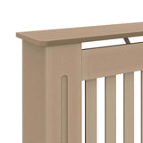Radiator Cover 2 pcs Brown 152 x 19 x 81.5cm Engineered Wood 3403233