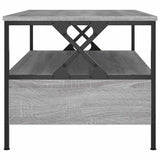 Coffee Table Grey Sonoma 100x51x45 cm Engineered Wood 835302