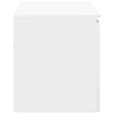 Wall-mounted Bathroom Cabinet High Gloss White 890476