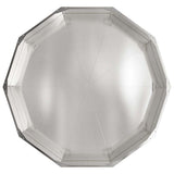 Planter Silver 120 x 120 x 35 cm Stainless Steel 883728