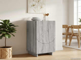 Sideboard Grey Sonoma 33.5 x 34.5 x 75 cm Engineered Wood 8011510