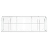 Chicken Coop Silver 600 x 200 x 200 cm Galvanised Steel 3434677