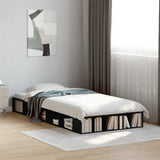 Bed Frame without Mattress Black 90x190 cm Single 3280525