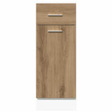 Drawer Bottom Cabinet Lyon Artisan Oak 30x46x81.5 cm Engineered Wood 856081