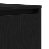 Sideboard Black Oak 120 x 41 x 75 cm Engineered Wood 3333915