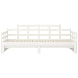 Pull-out Day Bed without Mattress White 2x cm 820353