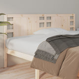 Headboard 206x4x100 cm Solid Wood Pine 818790