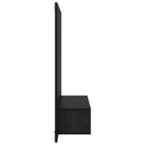 TV Cabinet Set Black Oak 120 x 23.5 x 90 cm Engineered Wood 875187