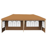 Pop-up Party Tent 575 x 289 x 245 cm Beige 42019793