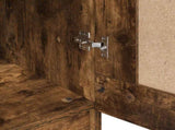 Wardrobe Smoked Oak 82.5x51.5x180 cm Engineered Wood 826638