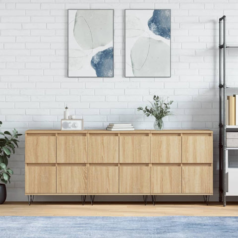 Sideboards 3 pcs Sonoma Oak Engineered Wood 3190200
