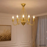 Chandelier E14 Metal Gold 52 x 47 cm 42053777
