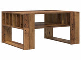Coffee Table Old Wood 66 x 49.5 x 45 cm Engineered Wood 8000122