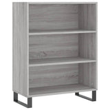Highboard Grey Sonoma 69.5x32.5x180 cm Engineered Wood 3189603
