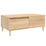 ZNTS Coffee Table Sonoma Oak 90x50x36.5 cm Engineered Wood 821111