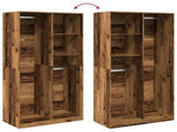Wardrobe Old Wood 100x50x200 cm Engineered Wood 3307772