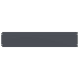 Lawn Edgings 10 pcs Anthracite 20x103 cm Cold-rolled Steel 860156