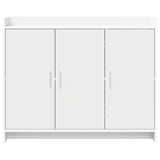 Sideboard White 98.5 x 33 x 80 cm Engineered Wood 8011123